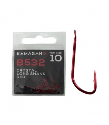 KAMASAN B532 RED SPADES BARBED Nº16