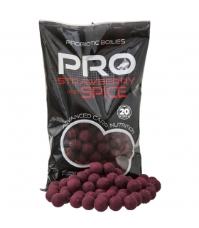STARBAITS BOILIES PRO STRAWBERRY SPICE 20MM 800GR