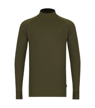 KORDA CAMISETA MOCK NECK THERMAL LS DARK OLIVE