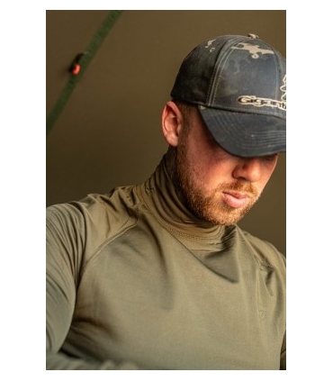 KORDA CAMISETA MOCK NECK THERMAL LS DARK OLIVE