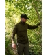 KORDA CAMISETA MOCK NECK THERMAL LS DARK OLIVE