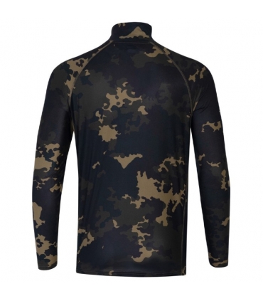 KORDA CAMISETA KOOL UPF ZIP DARK KAMO