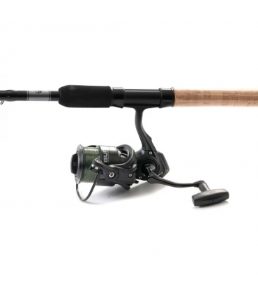 COMBO GURU CAÑA Y CARRETE NATURAL WAGGLER 11FT