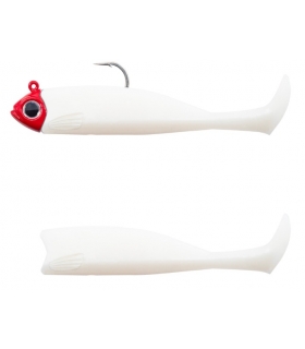 FIIISH MASTER SHAD 100 COMBO LIGHT 8GR WHITE COCO RED HEAD