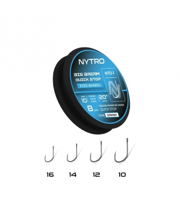 NYTRO BIG BREAM Q-STOP 20"/50CM Nº10-0.19MM
