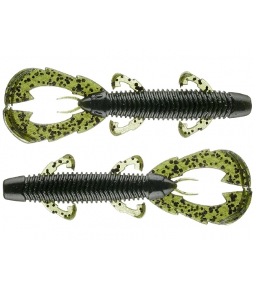 GOOGAN BAITS BANDITO SLIM 4" GREEN PUMPKIN