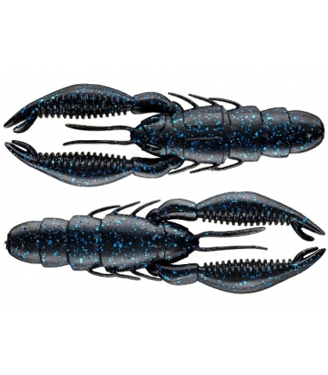 GOOGAN BAITS TUGGIN BUG 4" BLACK AND BLUE
