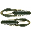 GOOGAN BAITS TUGGIN BUG 4" GREEN PUMPKIN