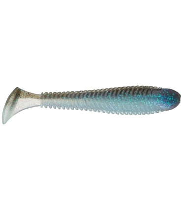 GOOGAN BAITS SAUCY SWIMMER 3.8" ELECTRIC SHAD