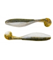 GOOGAN BAITS SAUCY SLIMMER 4" GREEN PUMPKIN PEARL