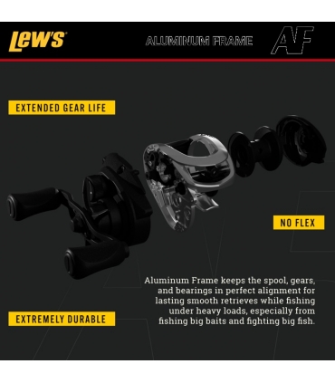 CARRETE LEW'S KVD ELITE G2 6.2:1