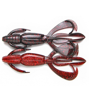KEITECH CRAZY FLAPPER 4.4" 411 BLACK CHERRY