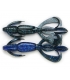 KEITECH CRAZY FLAPPER 4.4" 413 BLACK BLUE