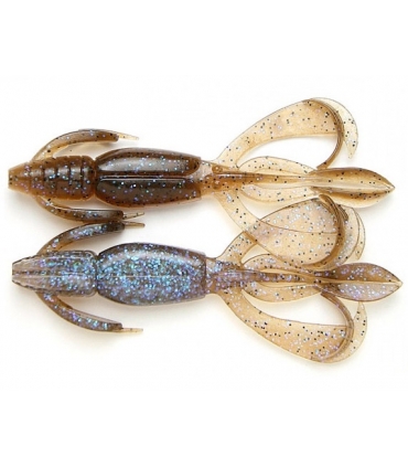 KEITECH CRAZY FLAPPER 4.4" 463 ELECTRIC BROWN CRAW