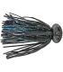 JIG BASS PATROL SILICONA BLACK & BLUE 3/4 OZ