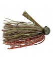 JIG BASS PATROL SILICONA GREEN PUMPKIN CRAW 3/4OZ