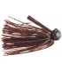 JIG BASS PATROL SILICONA BROWN RED CRAW 3/4OZ