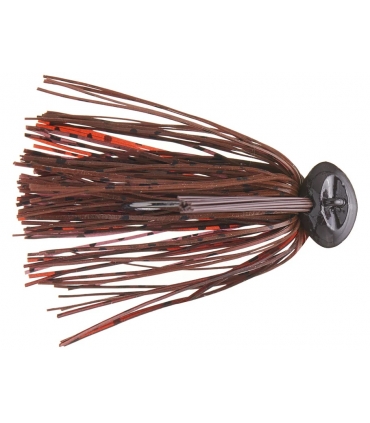 JIG BASS PATROL SILICONA BROWN RED CRAW 3/4OZ
