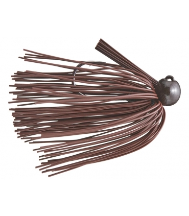 JIG BASS PATROL RUBBER BROWN 1/4 OZ