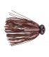 JIG BASS PATROL RUBBER BROWN 1/4 OZ