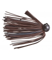 JIG BASS PATROL RUBBER BROWN BLACK 1/4 OZ