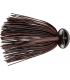 JIG BASS PATROL RUBBER BROWN BLACK 3/8 OZ