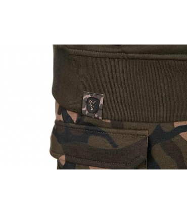 FOX SUDADERA LW KHAKI CAMO SPLIT ZIP