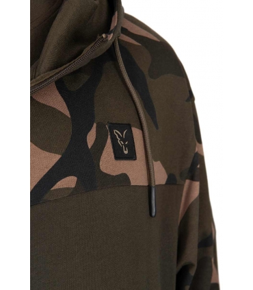 FOX SUDADERA LW KHAKI CAMO SPLIT ZIP
