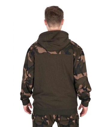 FOX SUDADERA LW KHAKI CAMO SPLIT ZIP