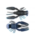 YUM CRAWBUG 3.25" BLACK BLUE 8PC