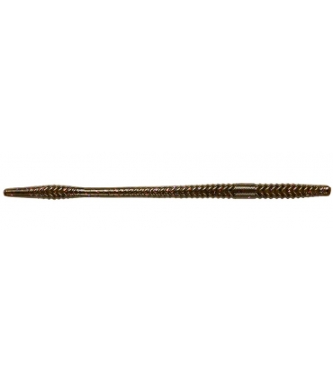 YUM 4" FINESSE WORM GREEN PUMPKIN PURPLE FLAKE 12PK