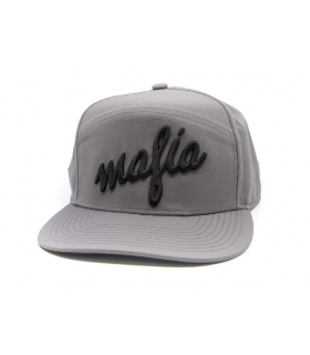BASS MAFIA GORRA GREY 7 PANEL