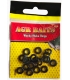 AGR BAITS WACKY NEKO RINGS TALLA S 6.5MM BLACK