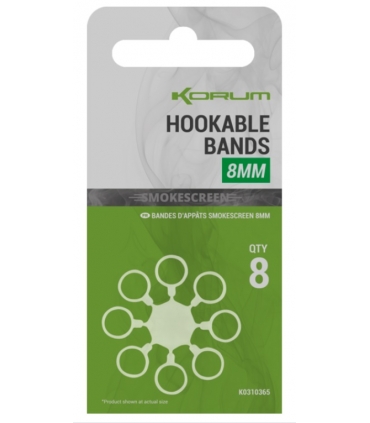 KORUM HOOKABLE BANDS 8MM
