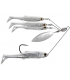 LIVE TARGET BAITBALL SPINNER RIG 1/2OZ PEARL WHITE SILVER