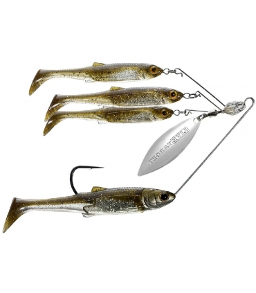 LIVE TARGET BAITBALL SPINNER RIG 1/2OZ GREEN PUMPKN SEED SILVER