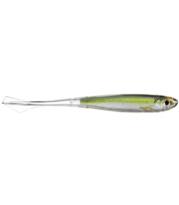 LIVETARGET GHOST TAIL MINNOW 4.5" SILVER GREEN