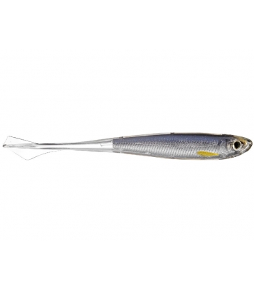 LIVETARGET GHOST TAIL MINNOW 4.5" SILVER SMOKE