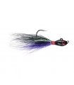 MUSTAD BIG EYE BUCKTAIL 1/4OZ BLACK PURPLE
