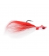MUSTAD BIG EYE BUCKTAIL 1/4OZ RED WHITE