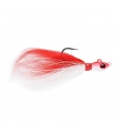 MUSTAD BIG EYE BUCKTAIL 1/4OZ RED WHITE
