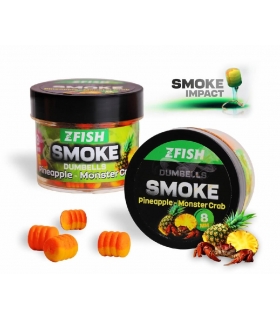 ZFISH SMOKE POP-UP DUMBELLS 8MM PINEAPPLE MONSTER CRAB