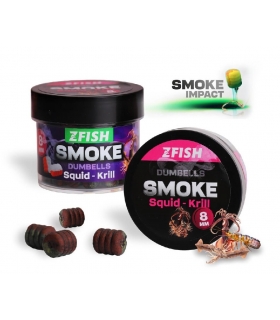 ZFISH SMOKE POP-UP DUMBELLS 8MM SQUID KRILL