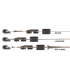 FOX EDGES NATURALS HELI-CLIP 3PCS