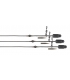 FOX EDGES NATURALS HELI-CLIP RIGS 50LB SUBMERGE 3PCS