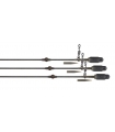 FOX EDGES TUFF TUNGSTEN TUBING HELI-CLIP RIGS 3PCS