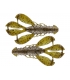 6TH SENSE CONGO CRAW 3.8" GREEN PUMPKIN BURST