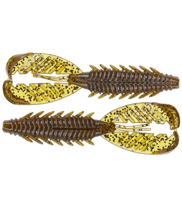 X ZONE PRO SERIES ADRENALINE CRAW 3.5" GREEN PUMPKIN BLACK FLAKE