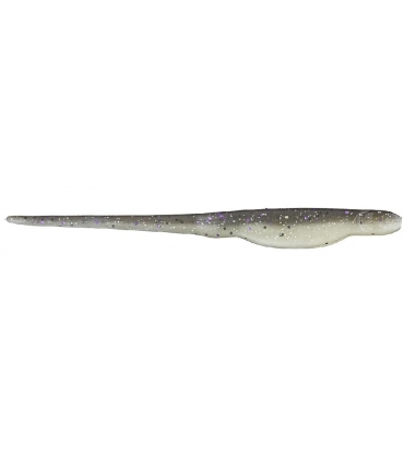 X ZONE WHIPLASH SHAD 6" SMOKE PEARL LAMINATE