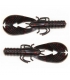 X ZONE MUSCLE BACK FINESSE 3.25" BLACK RED FLAKE